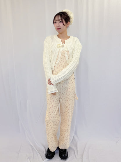 【Official限定】小花柄オーバーオール