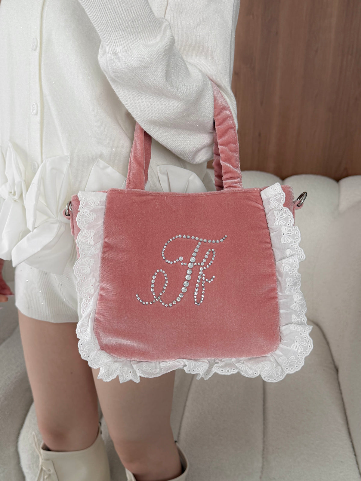 【POPUP会場先行受注】オリジナルベロアレースBAG