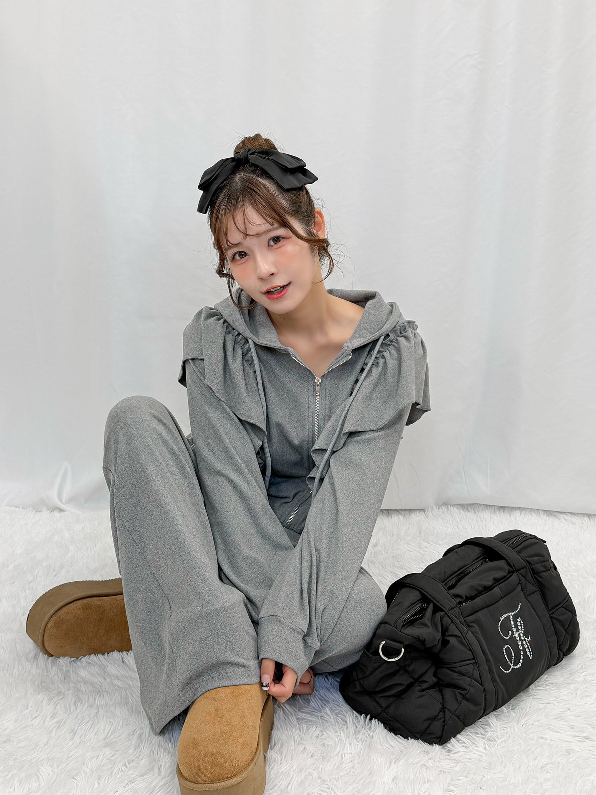【POPUP会場先行受注】オリジナルキルティングボストンバッグ