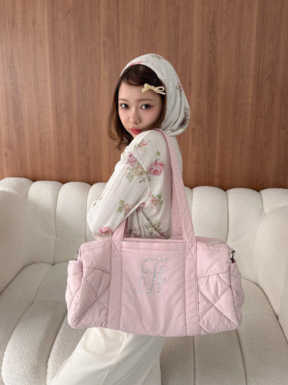 【POPUP会場先行受注】オリジナルキルティングボストンバッグ