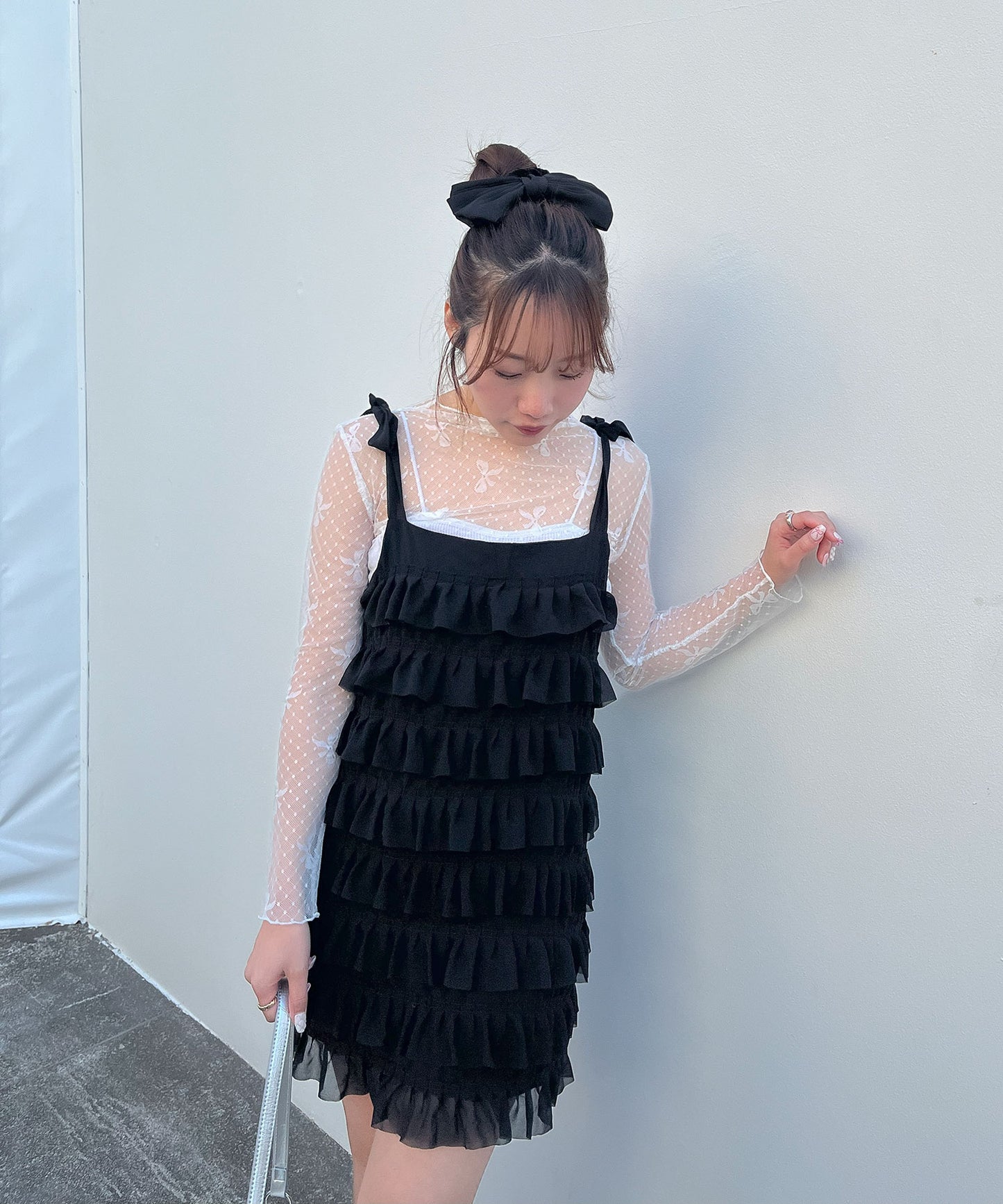 【Official限定価格】リボンメッシュインナー
