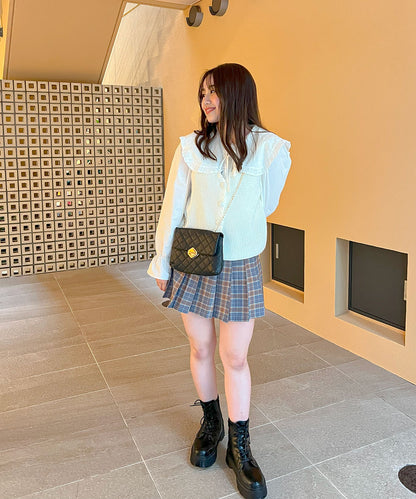 【OFFICIAL限定販売】ニットベスト×ブラウスSET