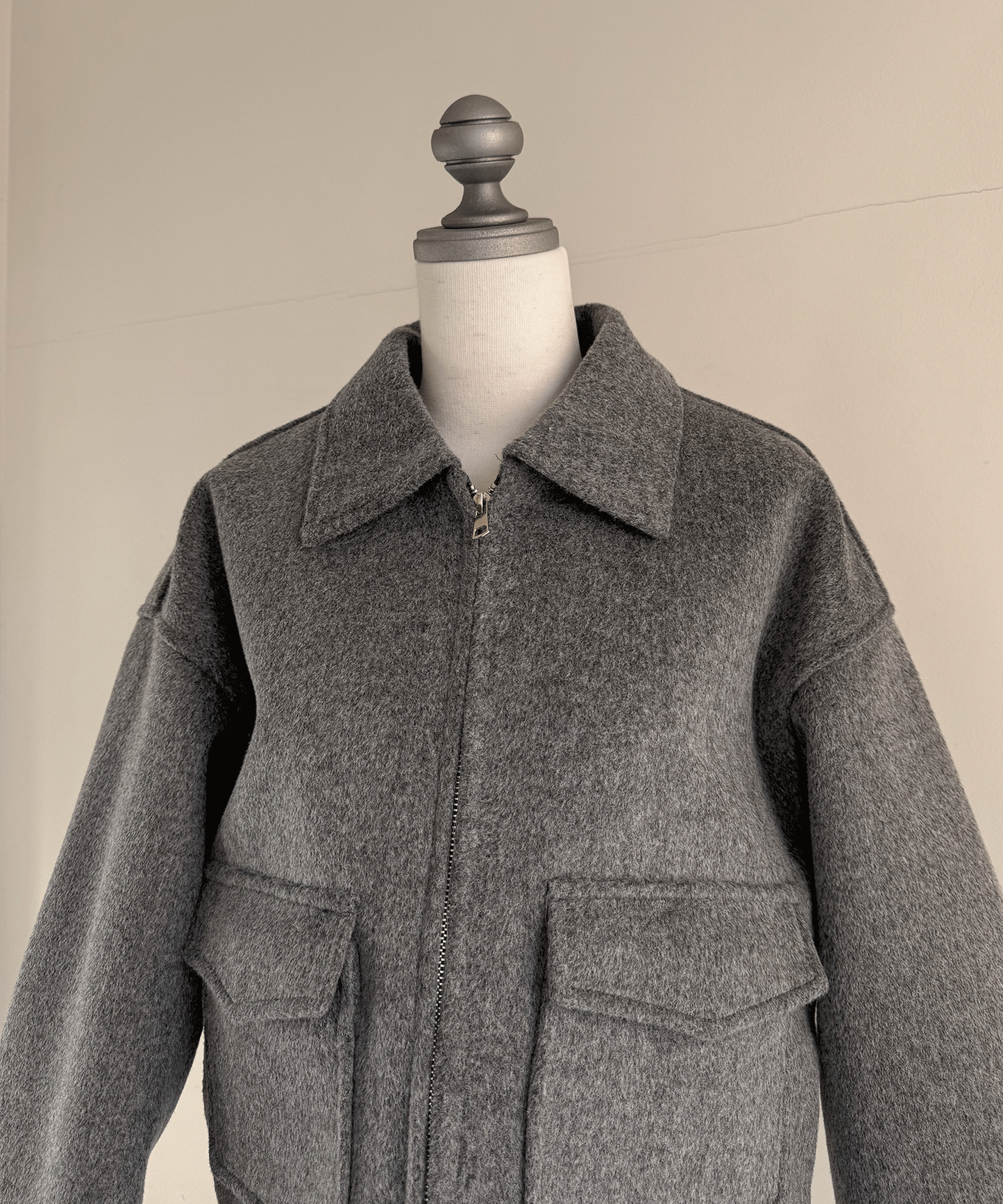 【Official限定価格】ブラッシュドブルゾン