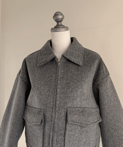 【Official限定価格】ブラッシュドブルゾン