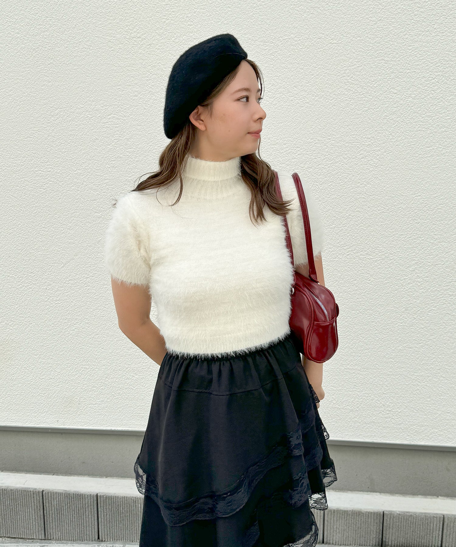 新品未使用　ボンポワン チェリー刺繍スカート　10y bonpoint 新品未使用ボンポワン チェリー刺繍スカート10y bonpoint