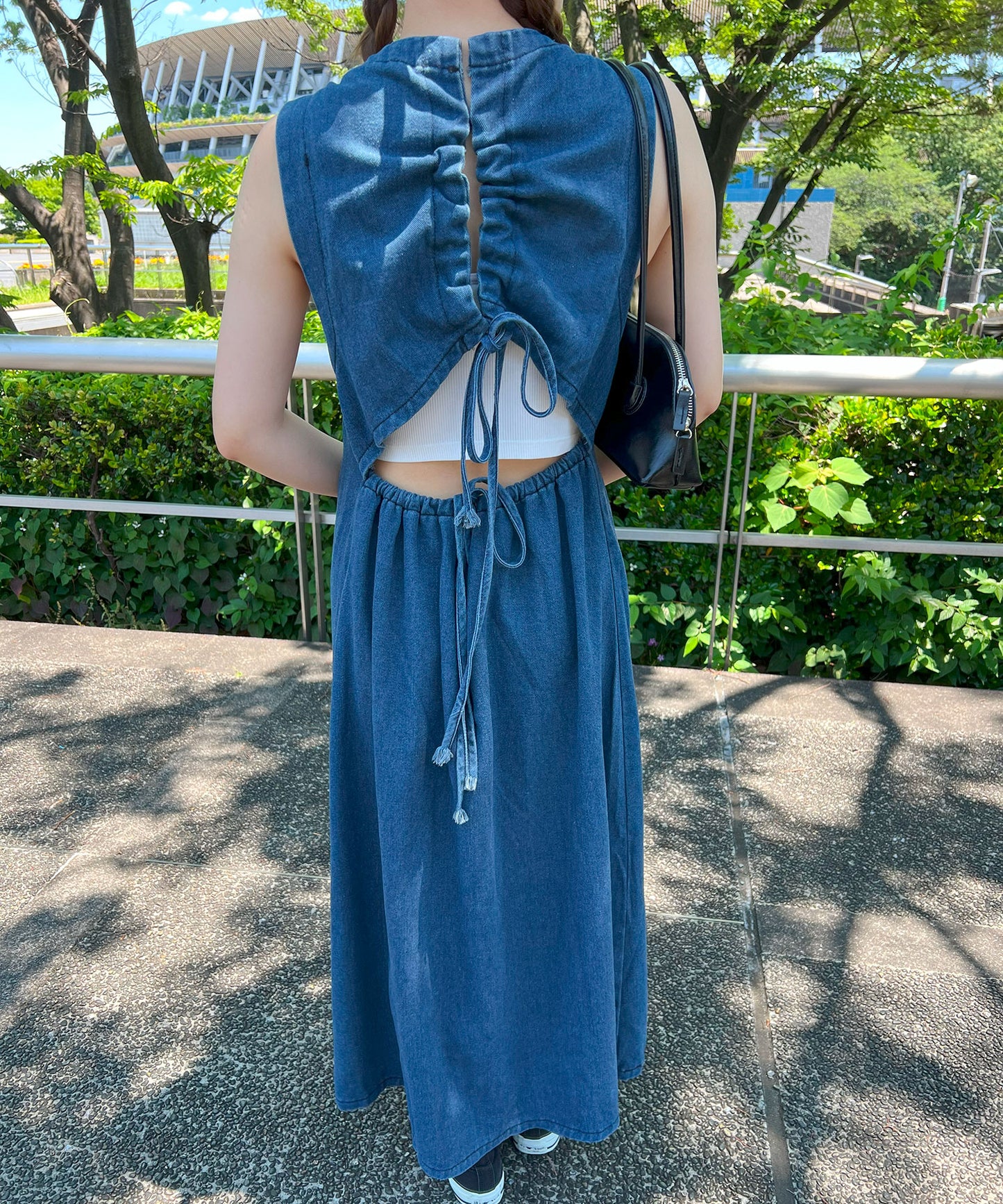 Official限定価格】バッグオープンデニムワンピース – frunco 