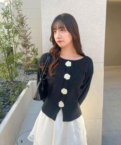【Official限定販売】ローズニット
