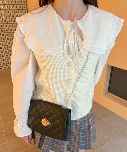 【OFFICIAL限定販売】ニットベスト×ブラウスSET