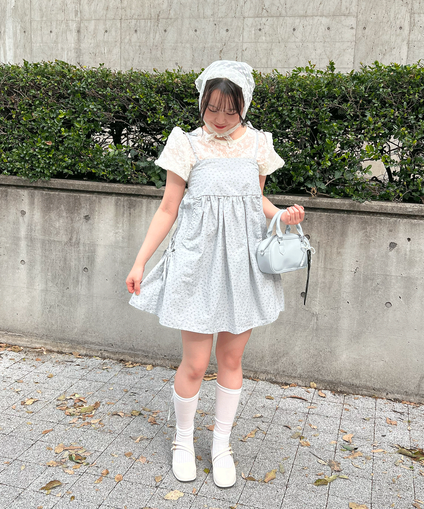 小花柄キャミチュニック