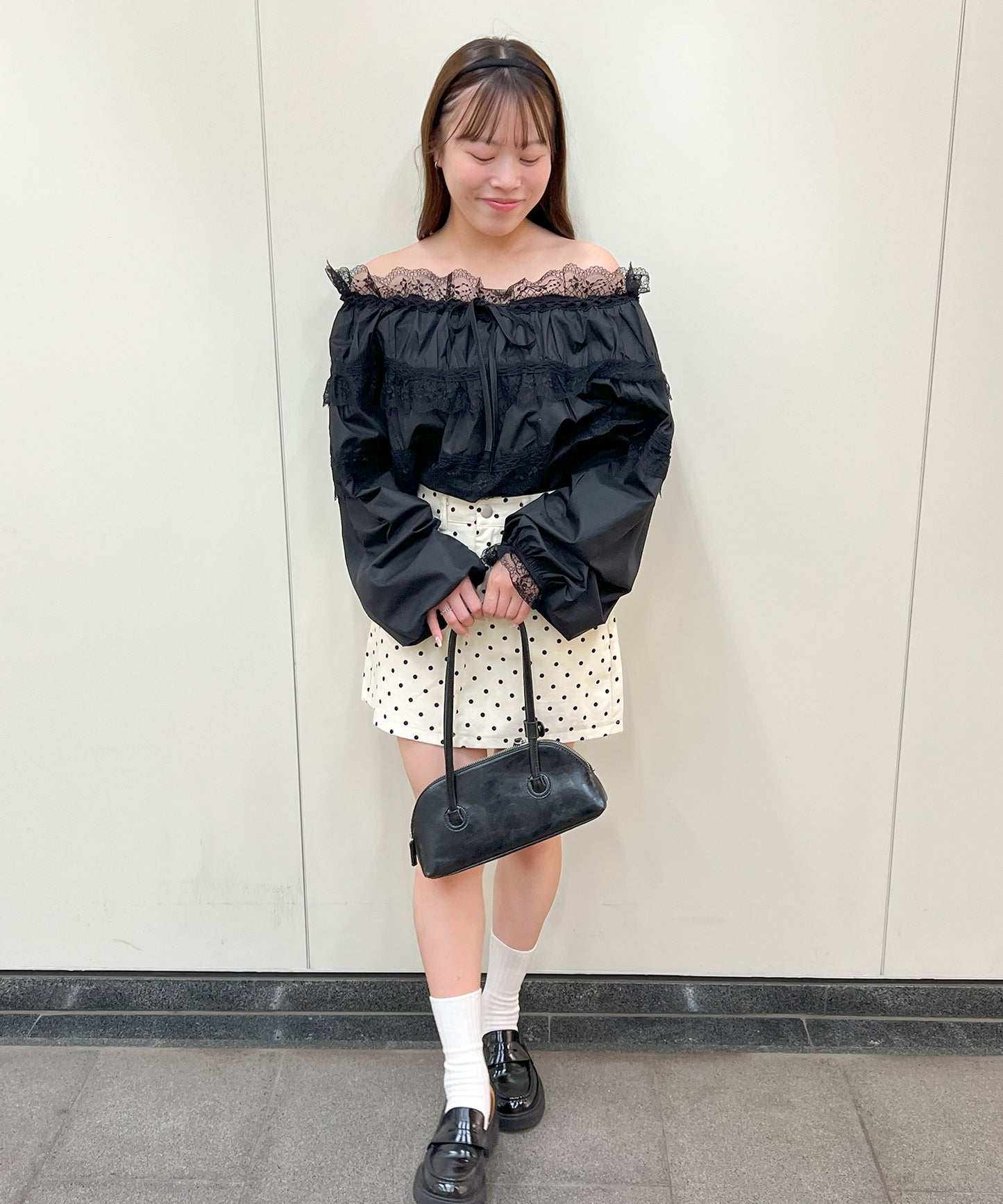 【Official限定販売】2WAYレースブラウス