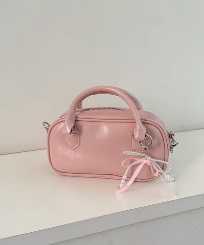 チャーム付きミニボストンBAG