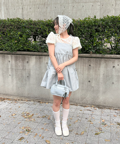 小花柄キャミチュニック