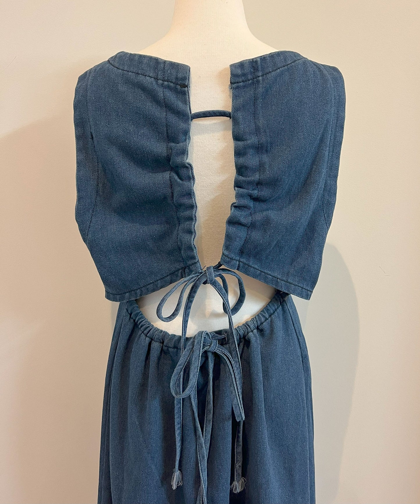 Official限定価格】バッグオープンデニムワンピース – frunco 