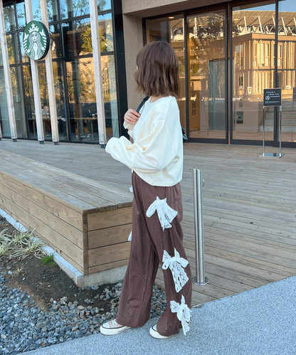 【Official限定価格】サイドリボンスエット
