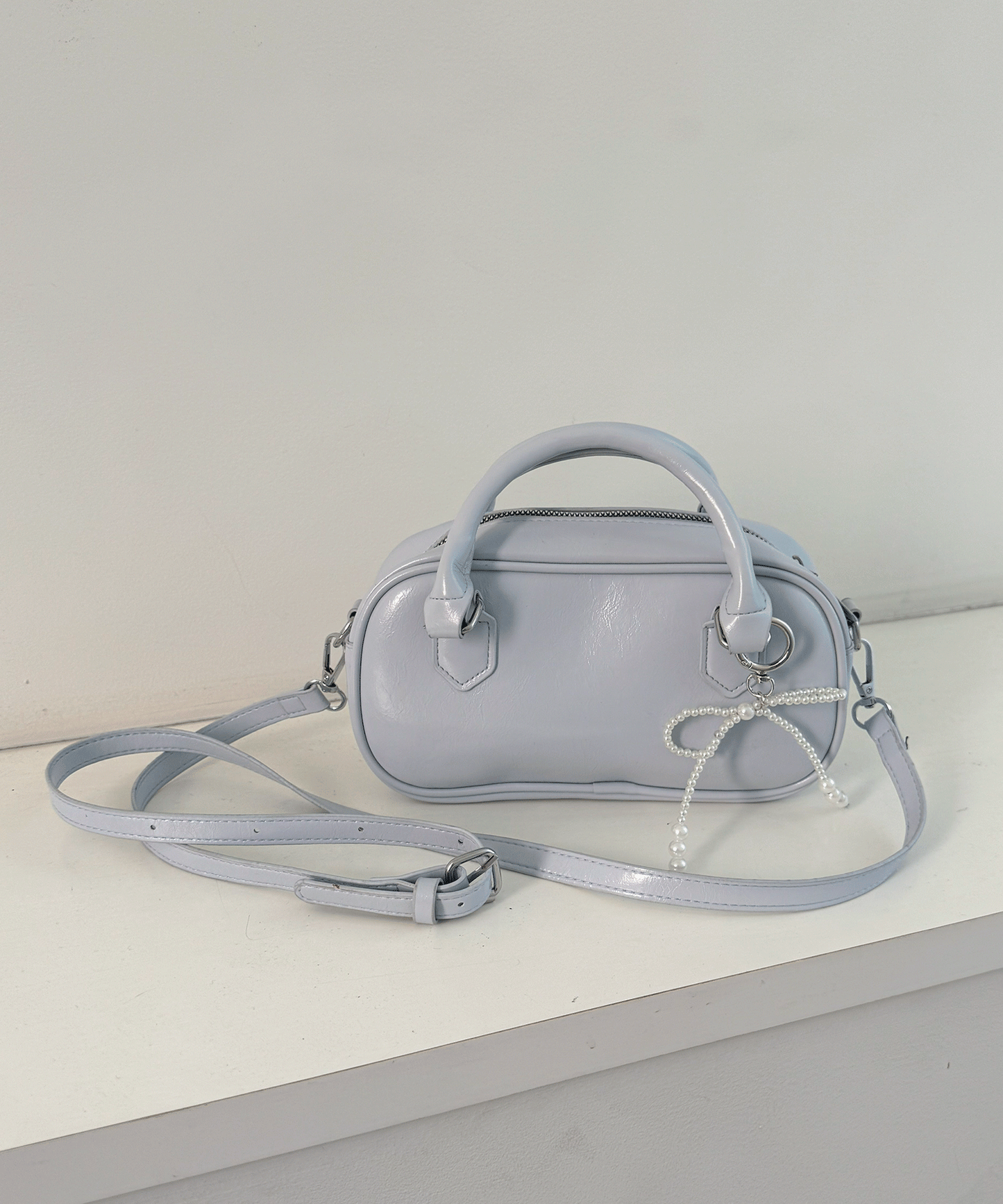 チャーム付きミニボストンBAG