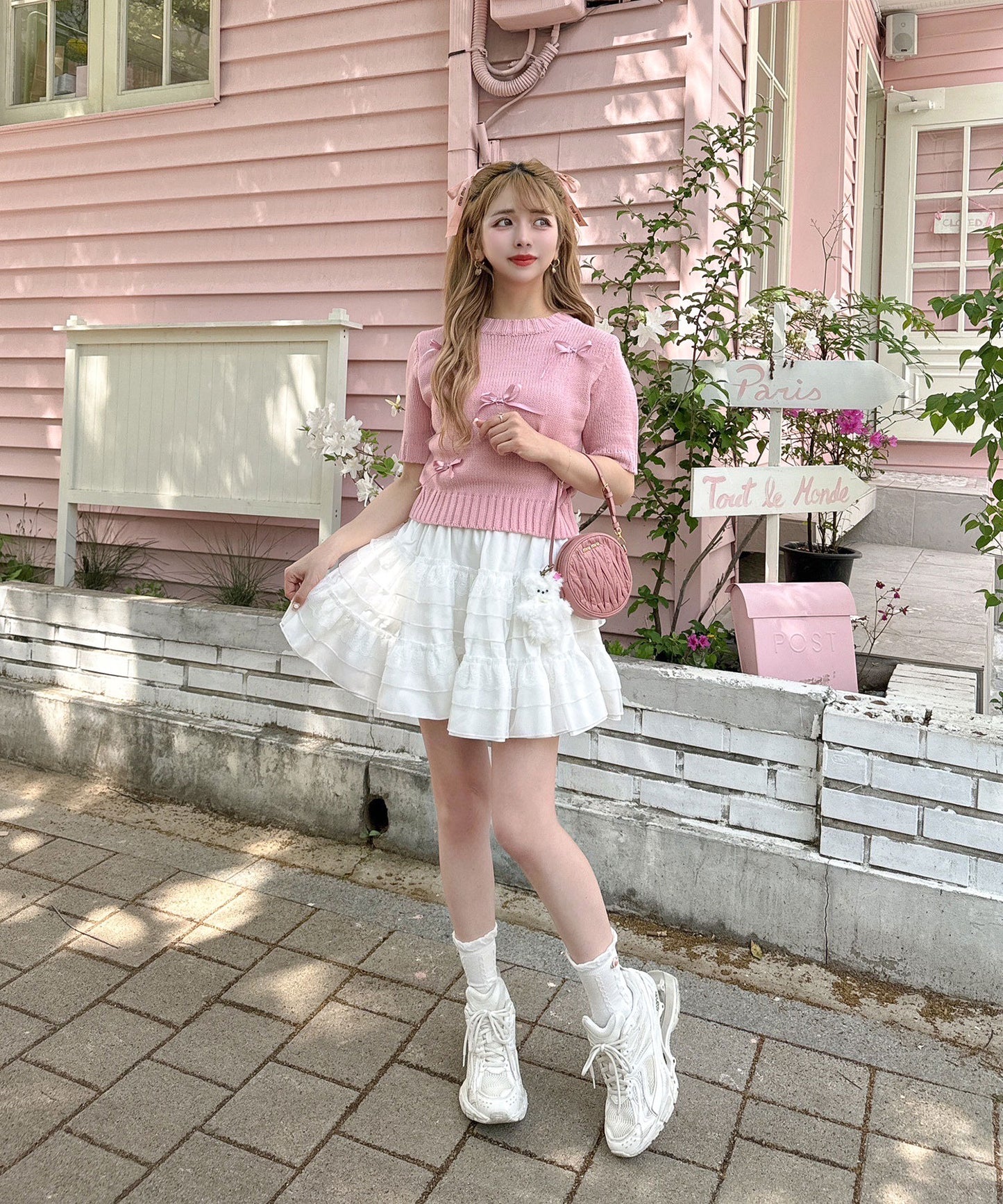 ティアードミニスカート