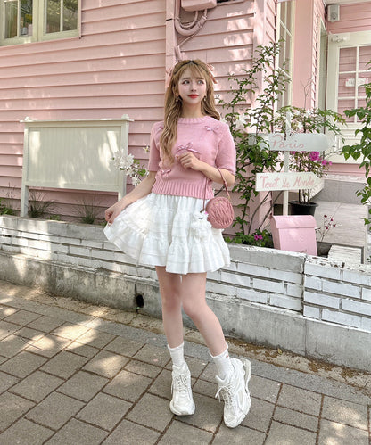 ティアードミニスカート