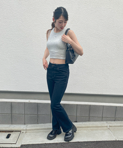 【Official限定価格】刺繡入りアメリカンスリーブタンクトップ