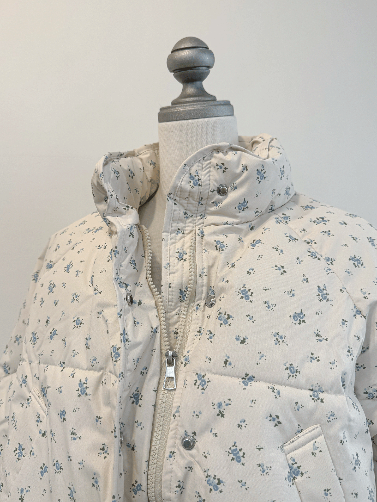 小花柄ブルゾン