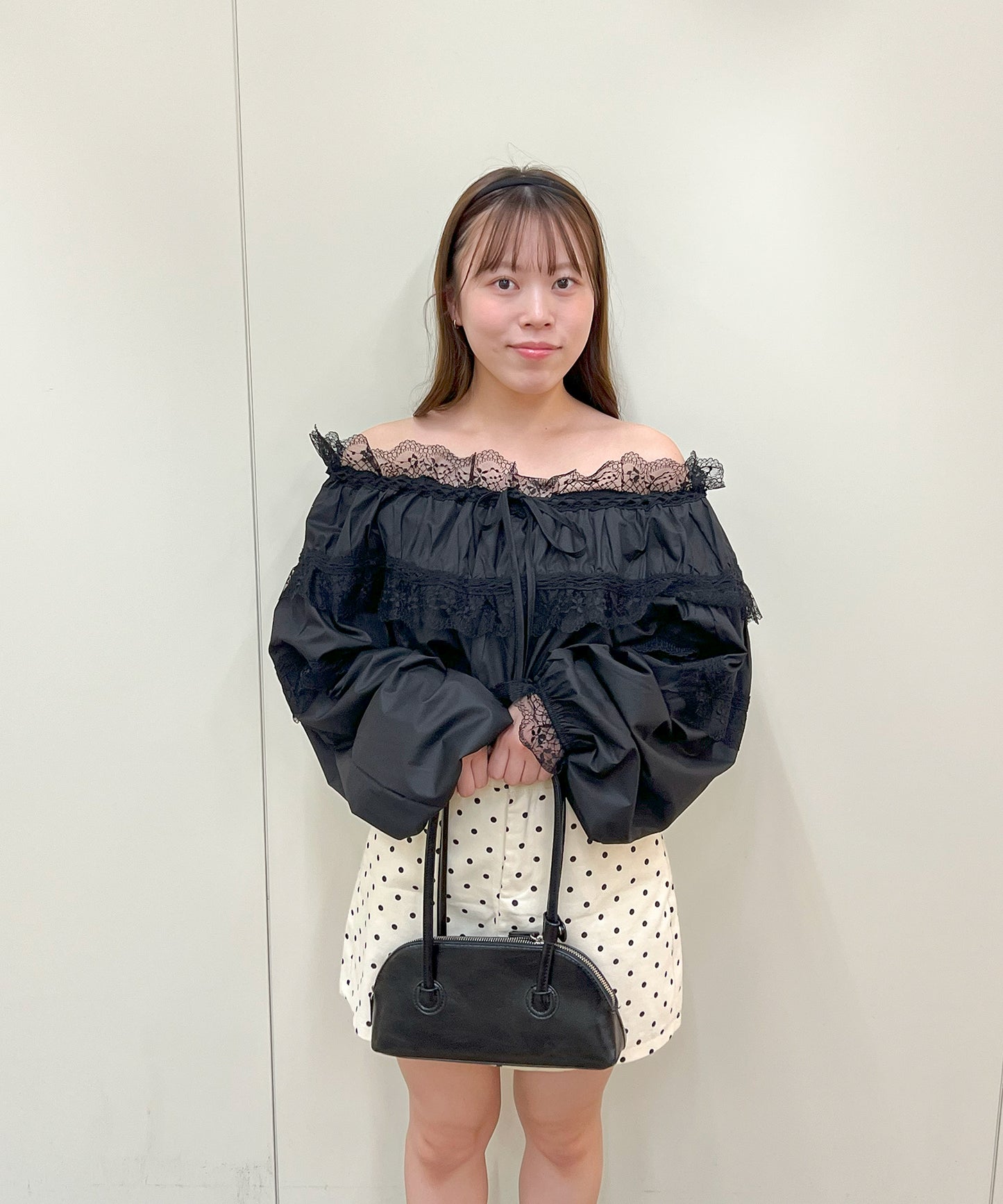 【Official限定販売】2WAYレースブラウス