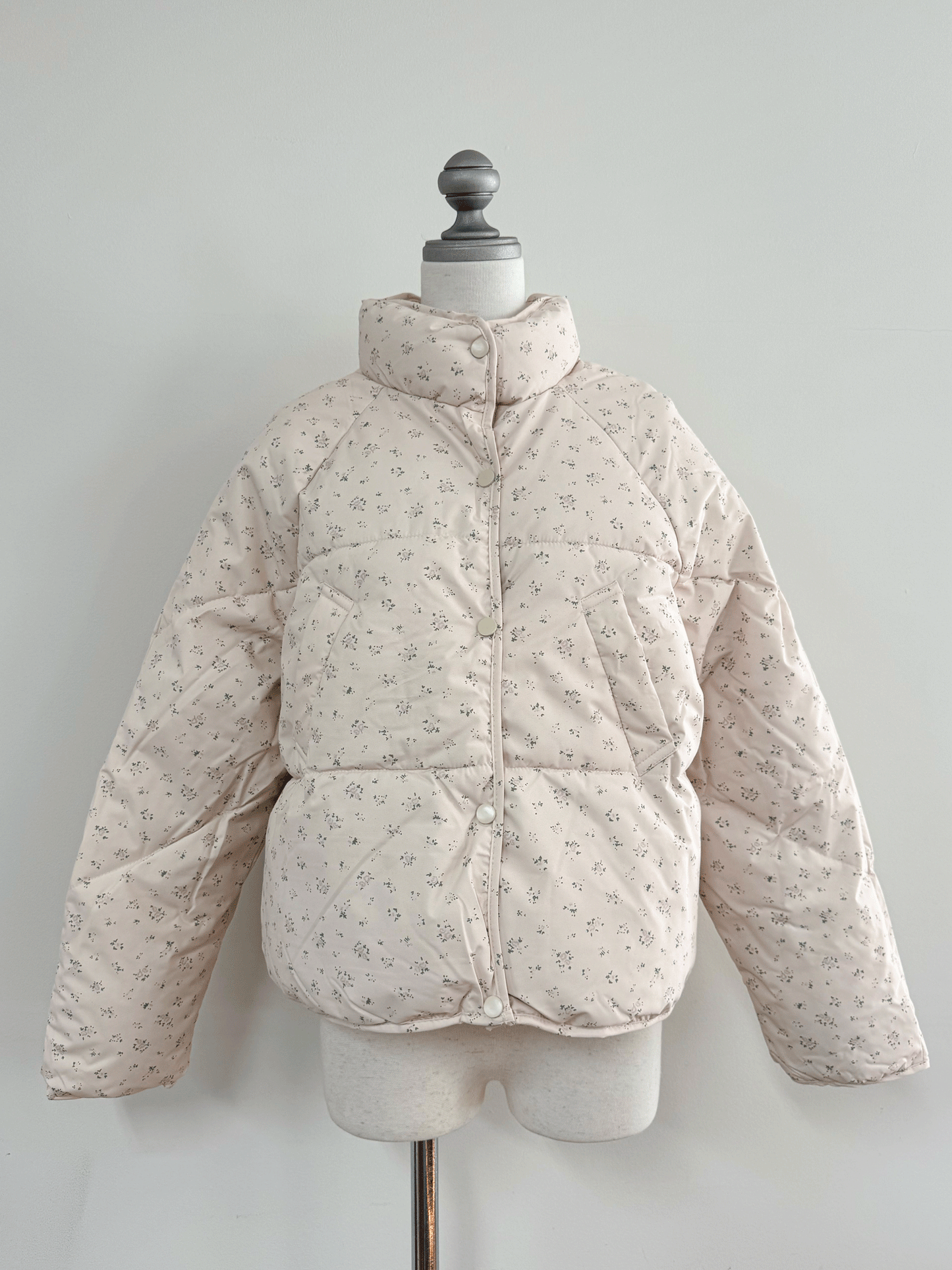 小花柄ブルゾン