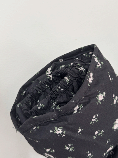 小花柄ブルゾン