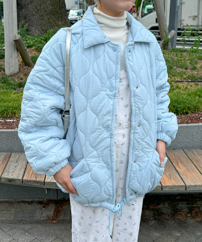 裏地ボア中綿ジャケット