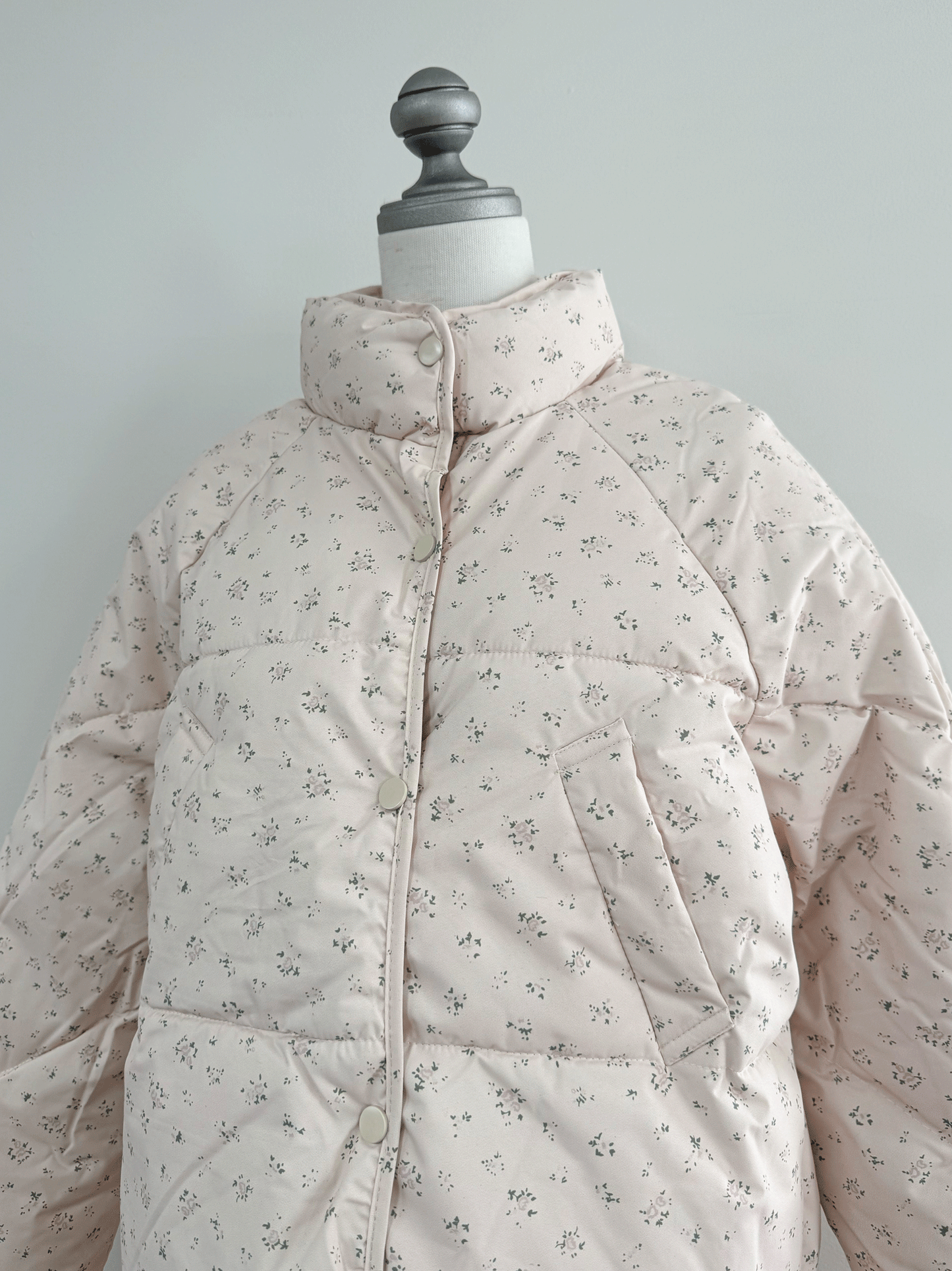 小花柄ブルゾン