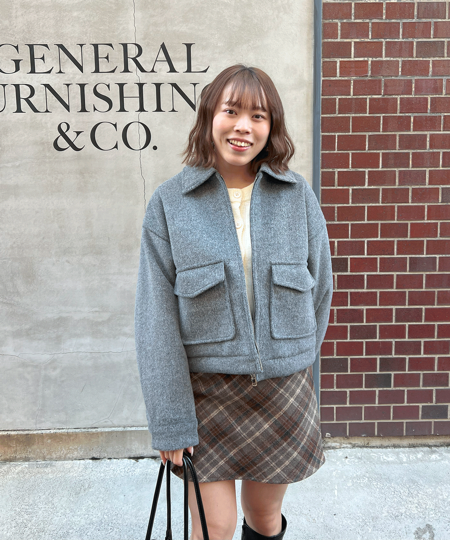 【Official限定価格】ブラッシュドブルゾン