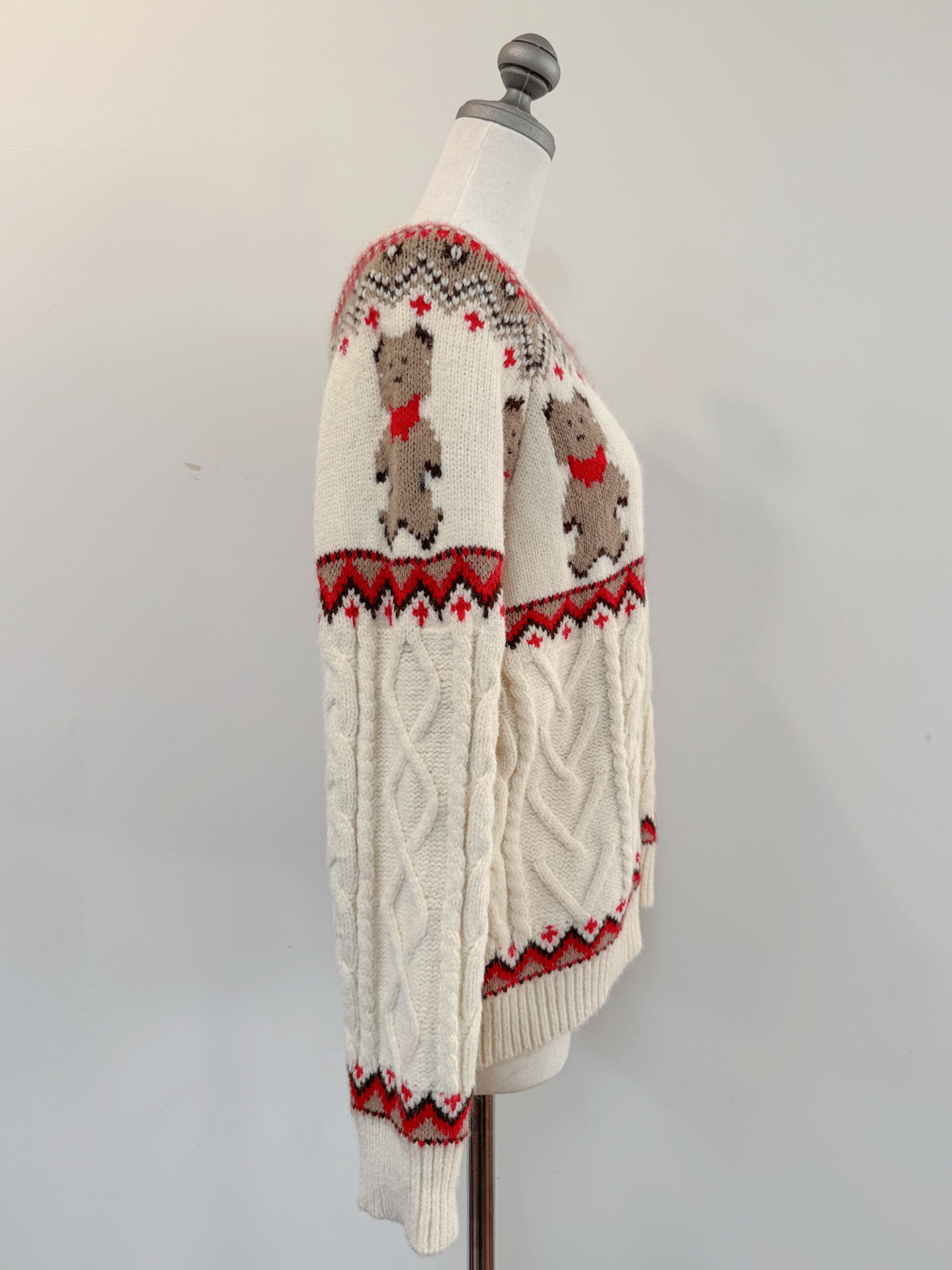 【Official限定】アニマルジャガードニット