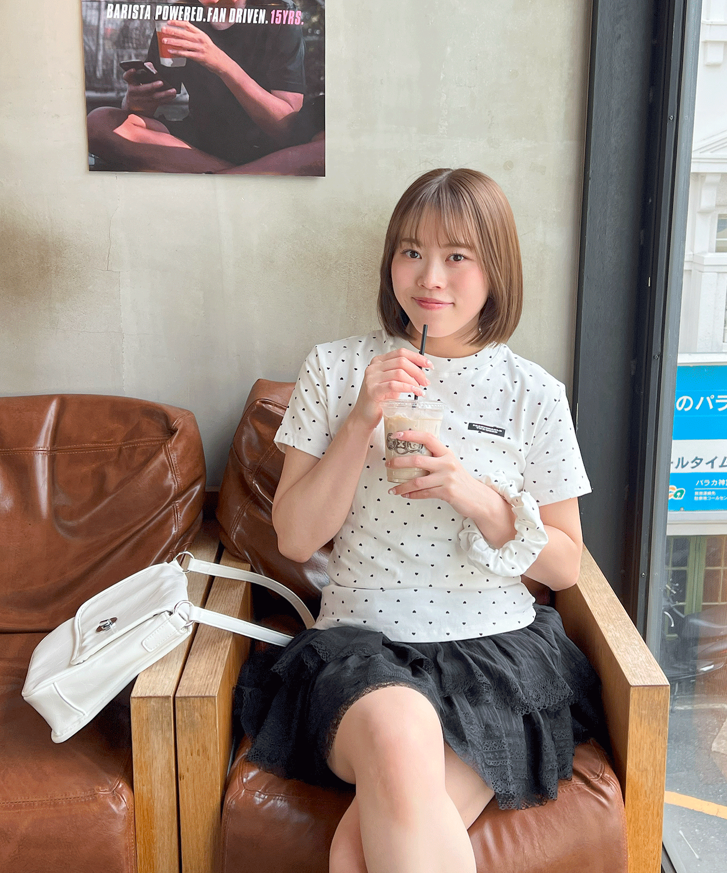 コットンティアードミニスカート