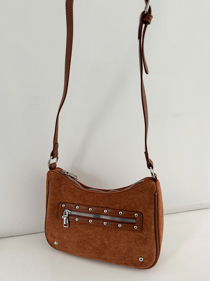 【Official限定価格】スエード２wayスタッズBAG