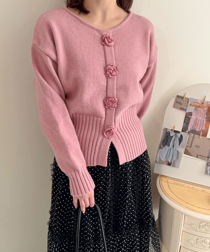 【Official限定販売】ローズニット