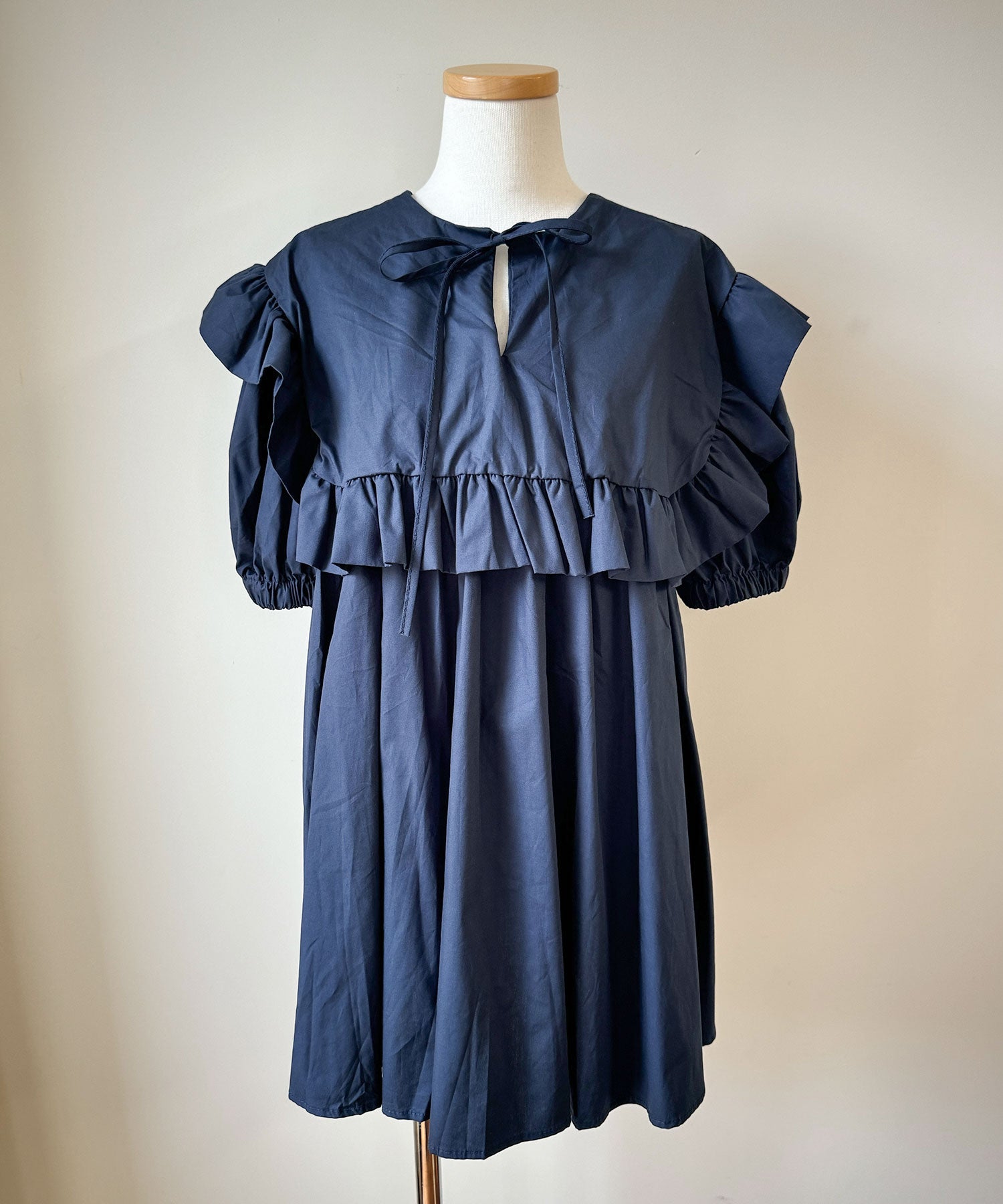 新品 今季商品》ドラッグストアーズ fu-ai 7分袖Aラインチュニック
