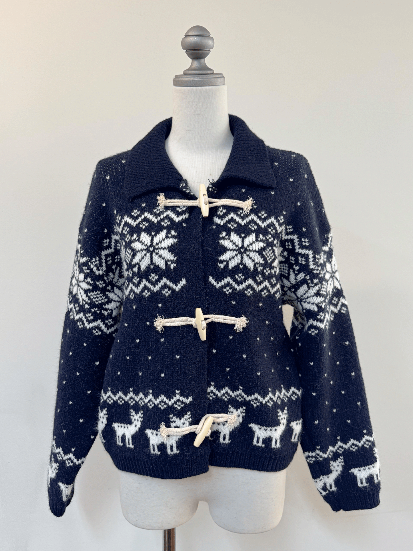 【Official限定】ノルディックジャガードカーディガン