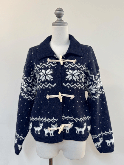 【Official限定】ノルディックジャガードカーディガン