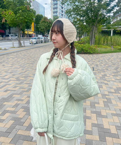 裏地ボア中綿ジャケット