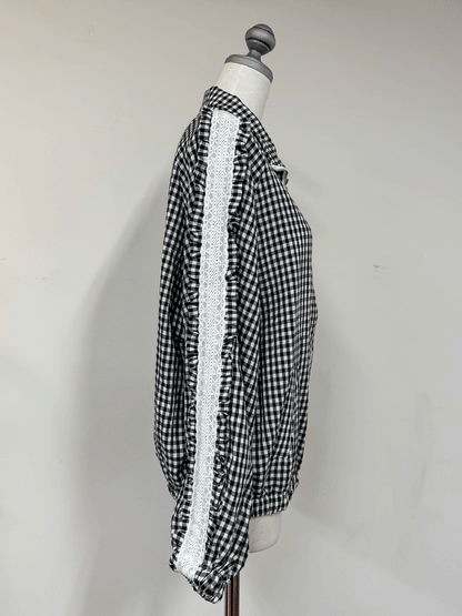 【Official限定価格】レースフリルブルゾン