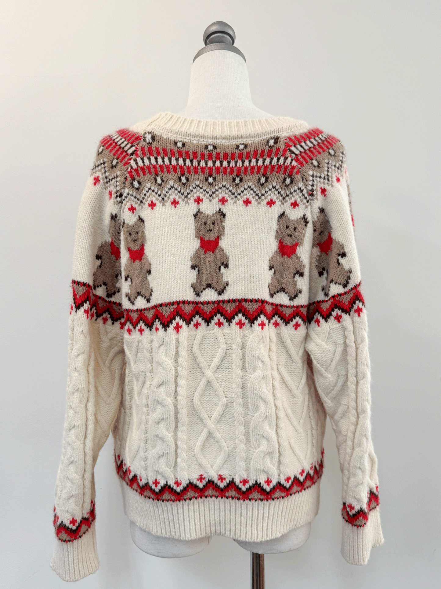 【Official限定】アニマルジャガードニット