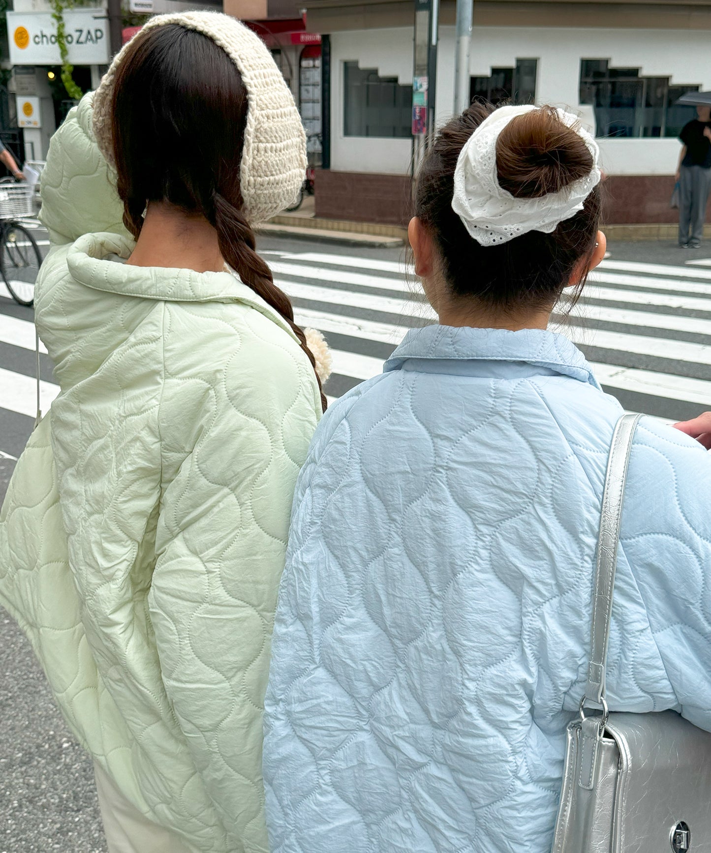 裏地ボア中綿ジャケット