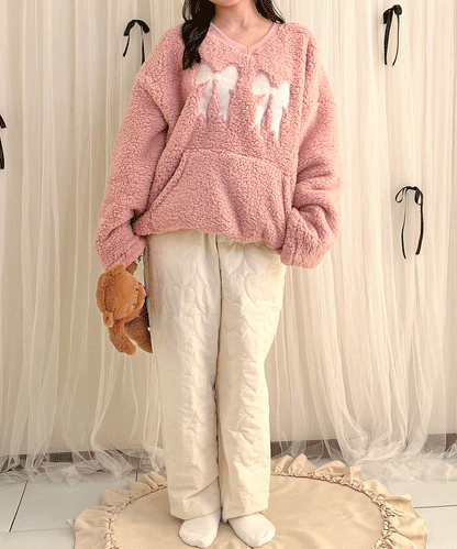 【Official限定販売】ハートキルティングパンツ