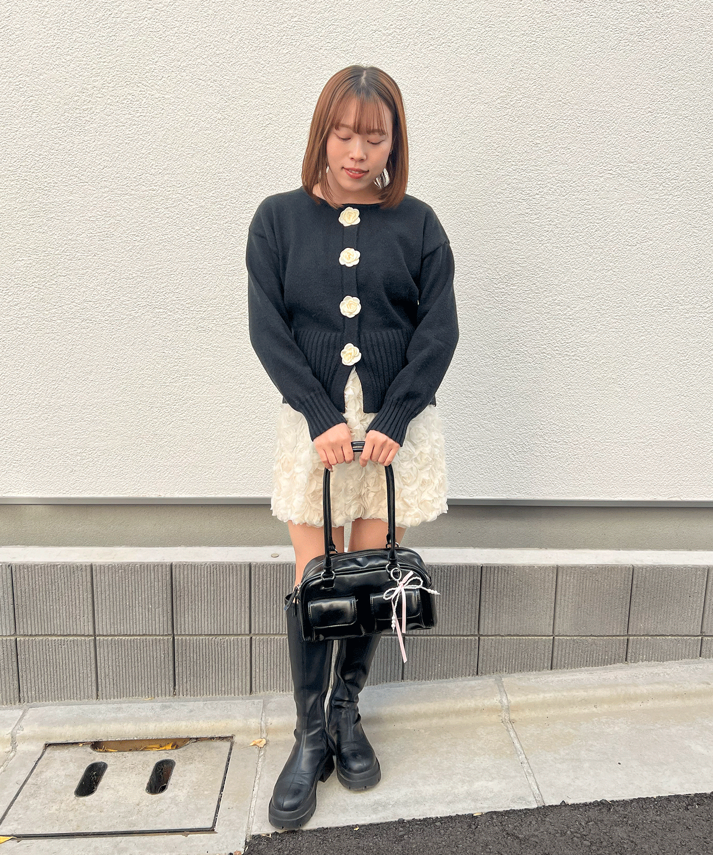 【Official限定販売】ローズニット