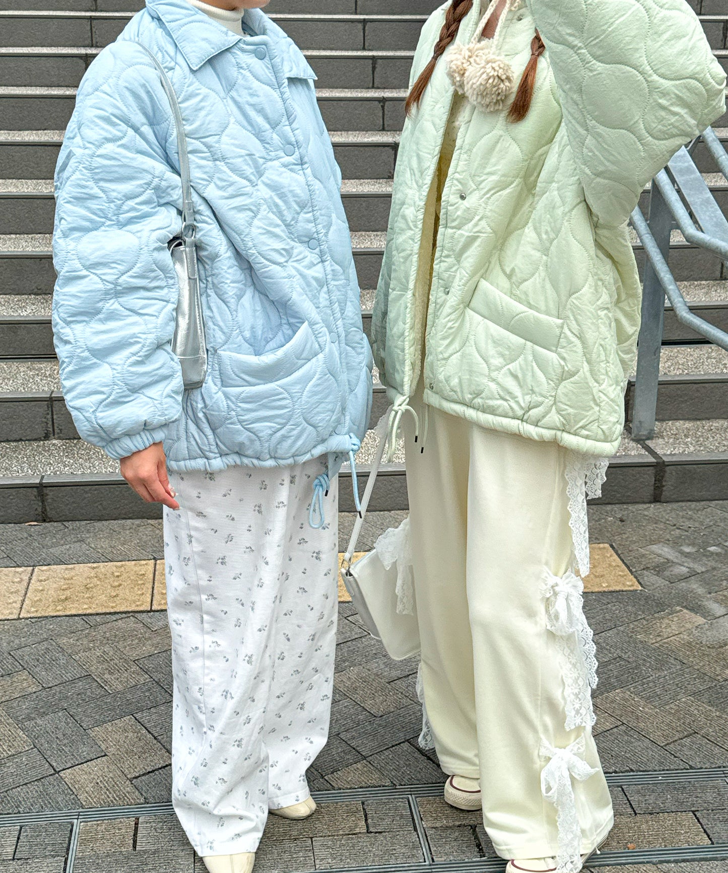 裏地ボア中綿ジャケット