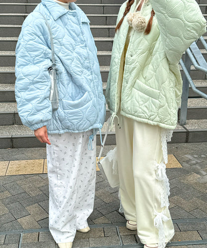 裏地ボア中綿ジャケット