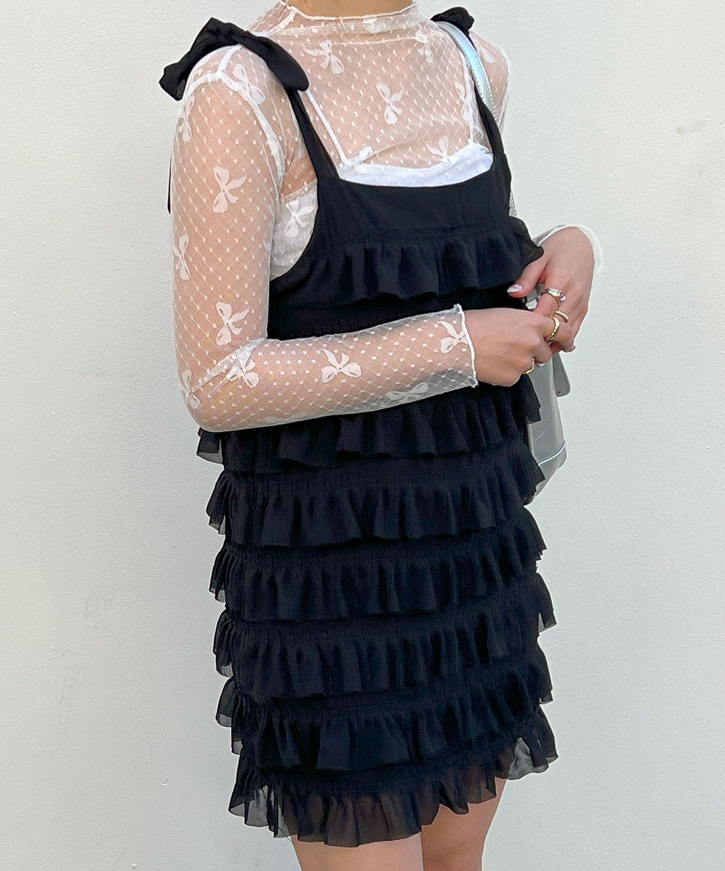 【Official限定価格】リボンメッシュインナー
