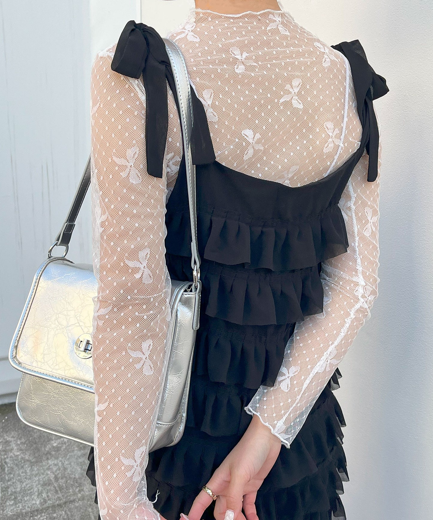 【Official限定価格】リボンメッシュインナー