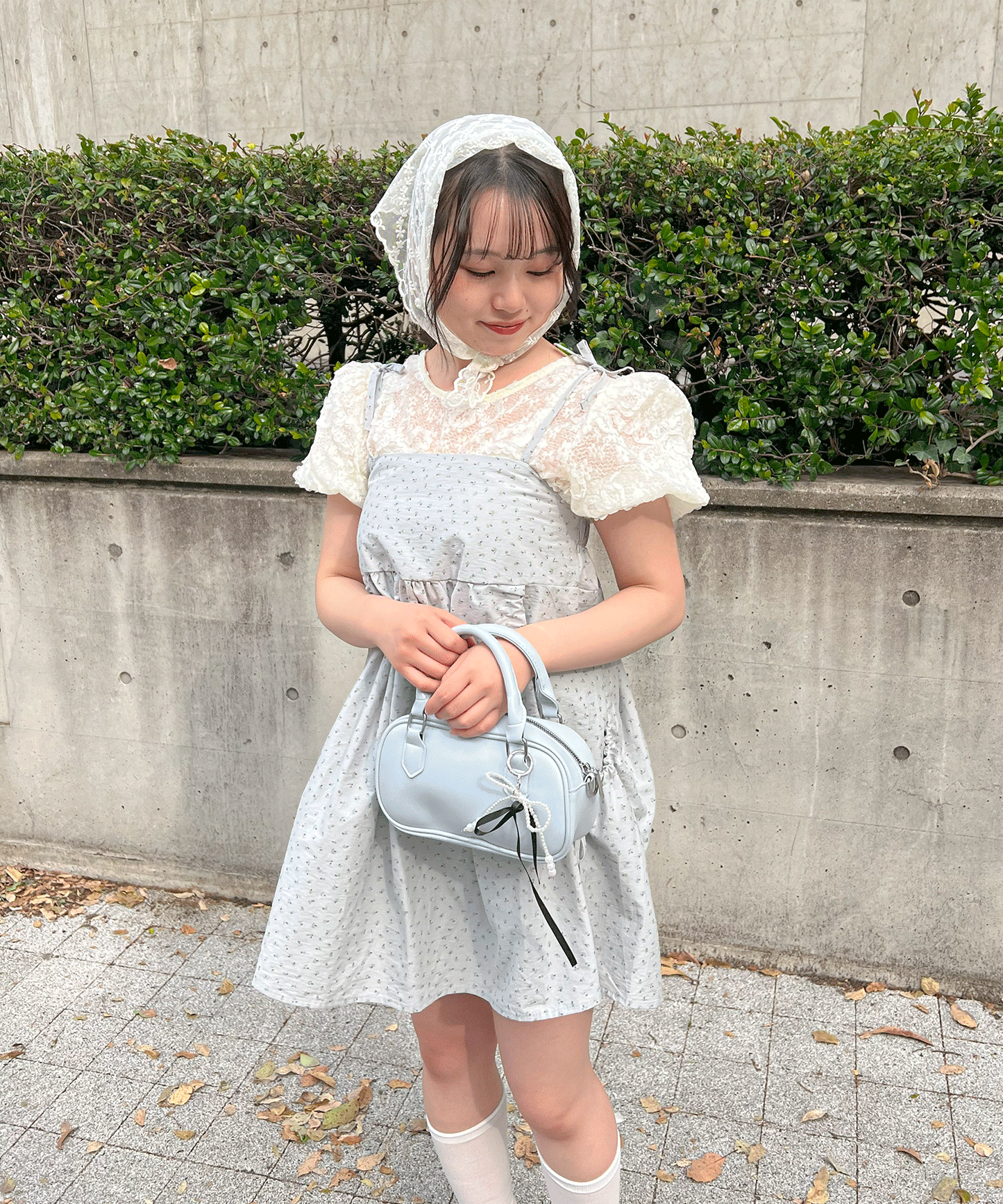 小花柄キャミチュニック