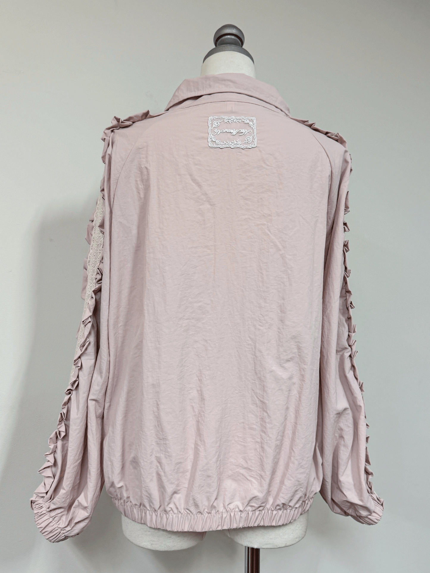 【Official限定価格】レースフリルブルゾン