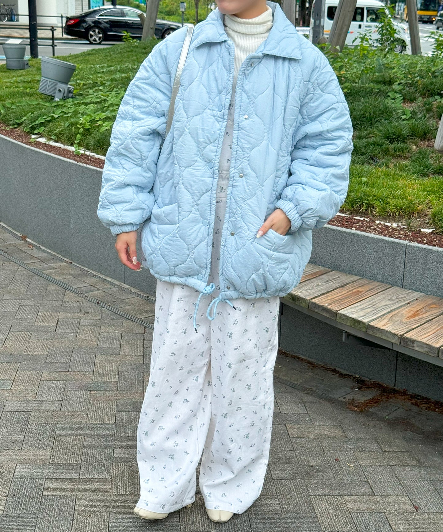 裏地ボア中綿ジャケット