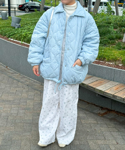 裏地ボア中綿ジャケット